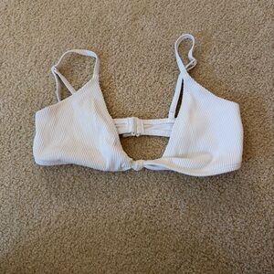 Roxy White Bikini Top